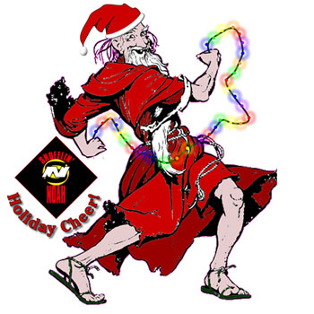 Shufflin' Noah Christmas Logo